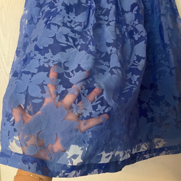 Topshop Burnout Floral Skirt - Picture 3 of 4